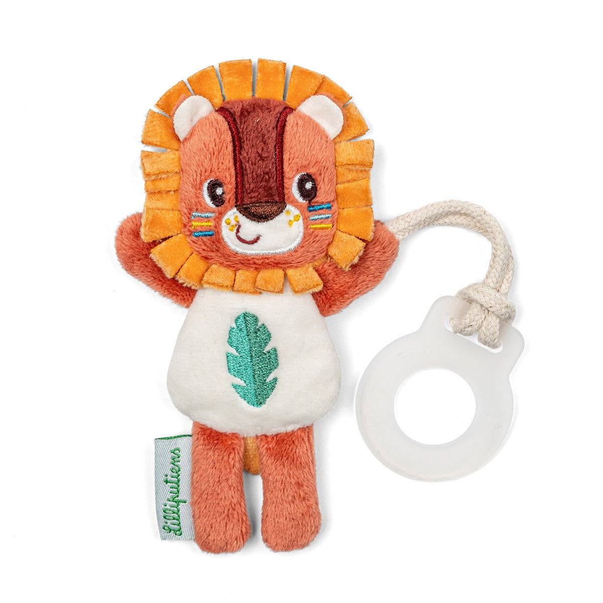 Lilliputiens Finn-smokken-tilbehør, Jack mini-venn med plass til smokk