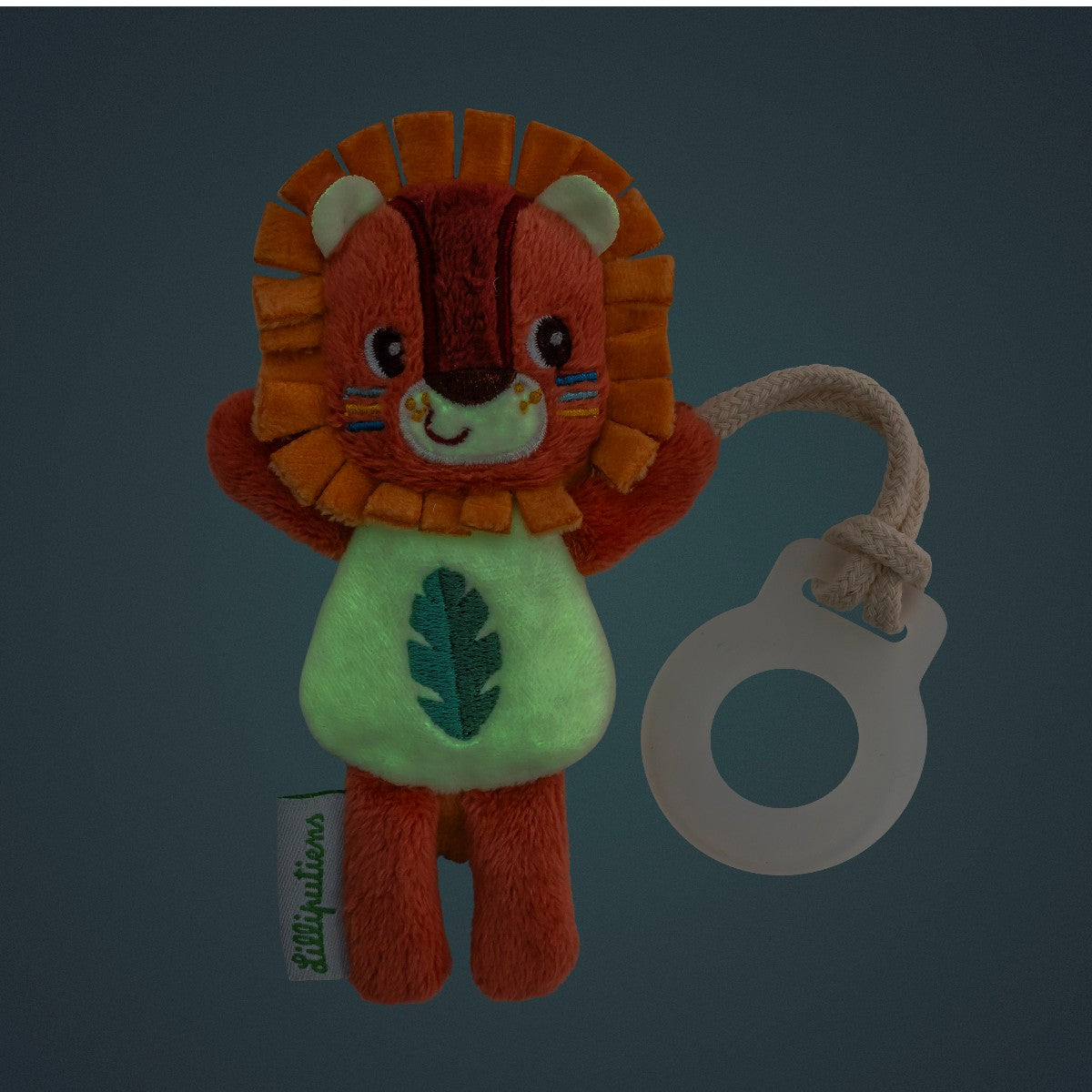 Lilliputiens Finn-smokken-tilbehør, Jack mini-venn med plass til smokk