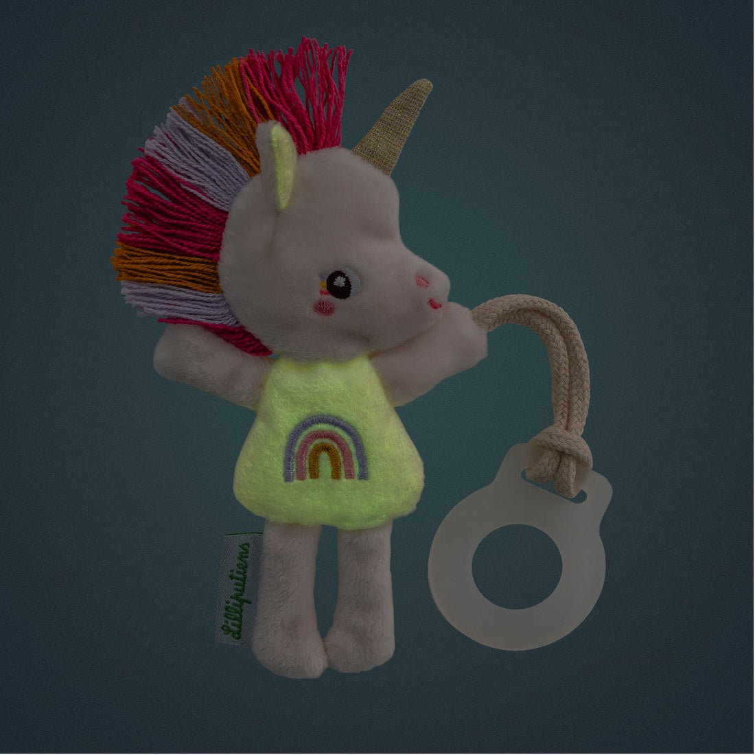 Lilliputiens Finn-smokken-tilbehør, Lena miniven med plass til smokk