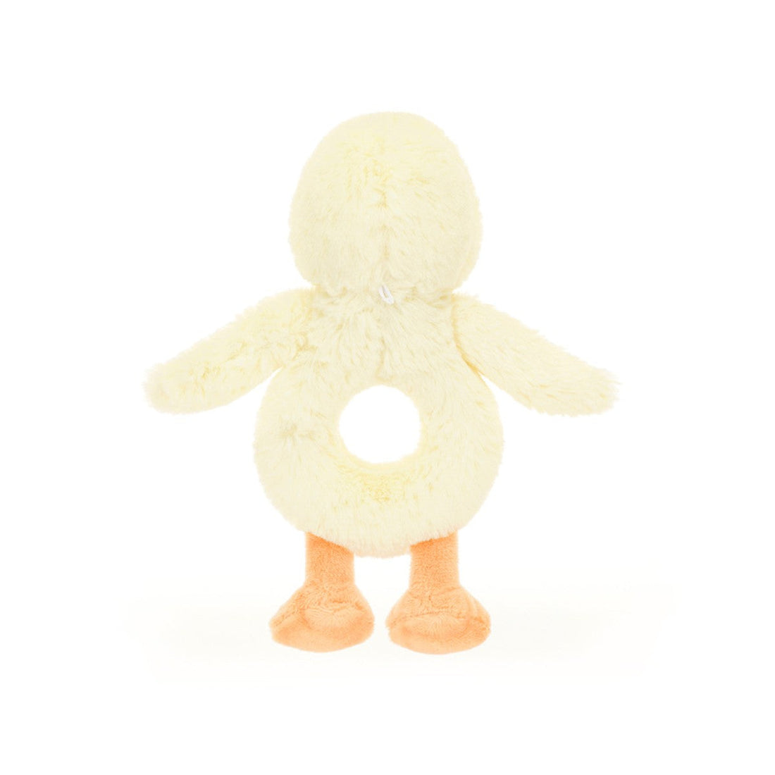 Baby Jellycat Bashful ring rangle, Andunge, gul - 18 cm