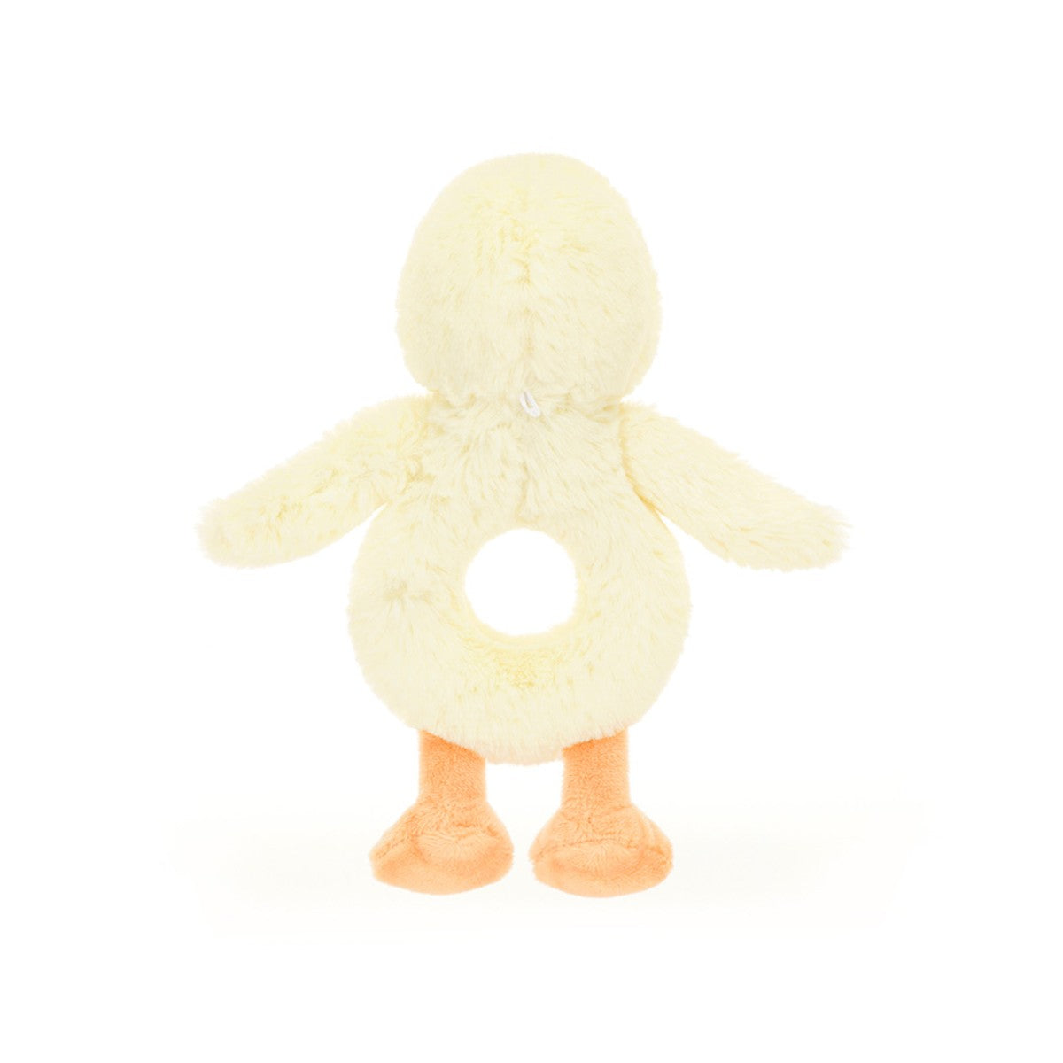 Baby Jellycat Bashful ring rangle, Andunge, gul - 18 cm