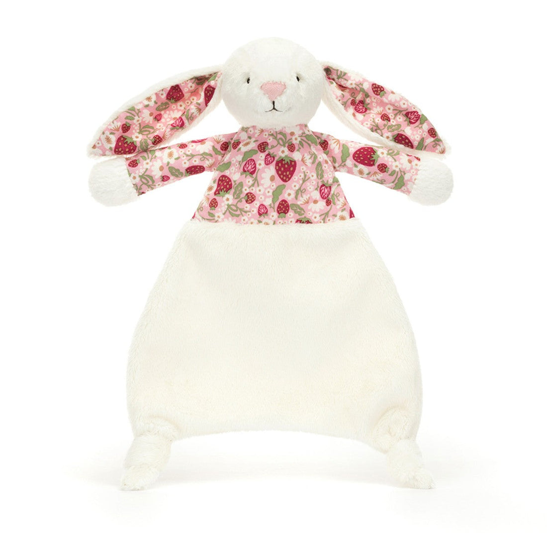 Baby Jellycat koseklut, Bashful kanin - Mimi Strawberry