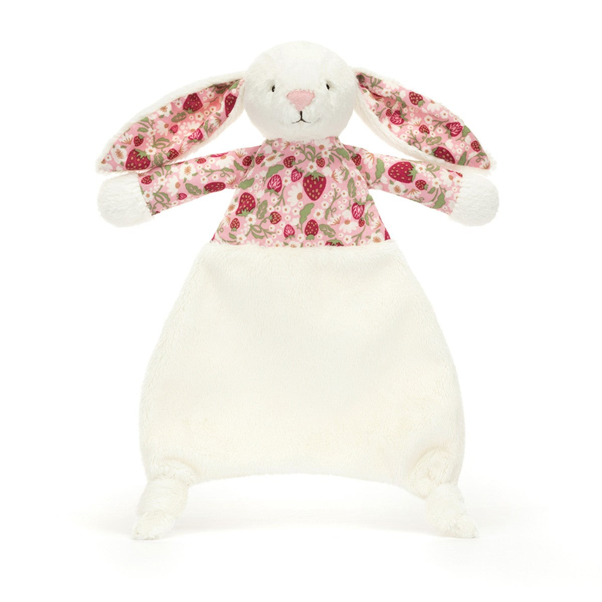 Baby Jellycat koseklut, Bashful kanin - Mimi Strawberry
