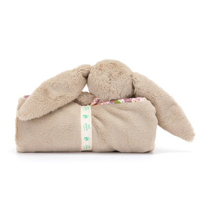 Baby Jellycat teppe, Bashful kanin, Beige Meadow - 56 cm