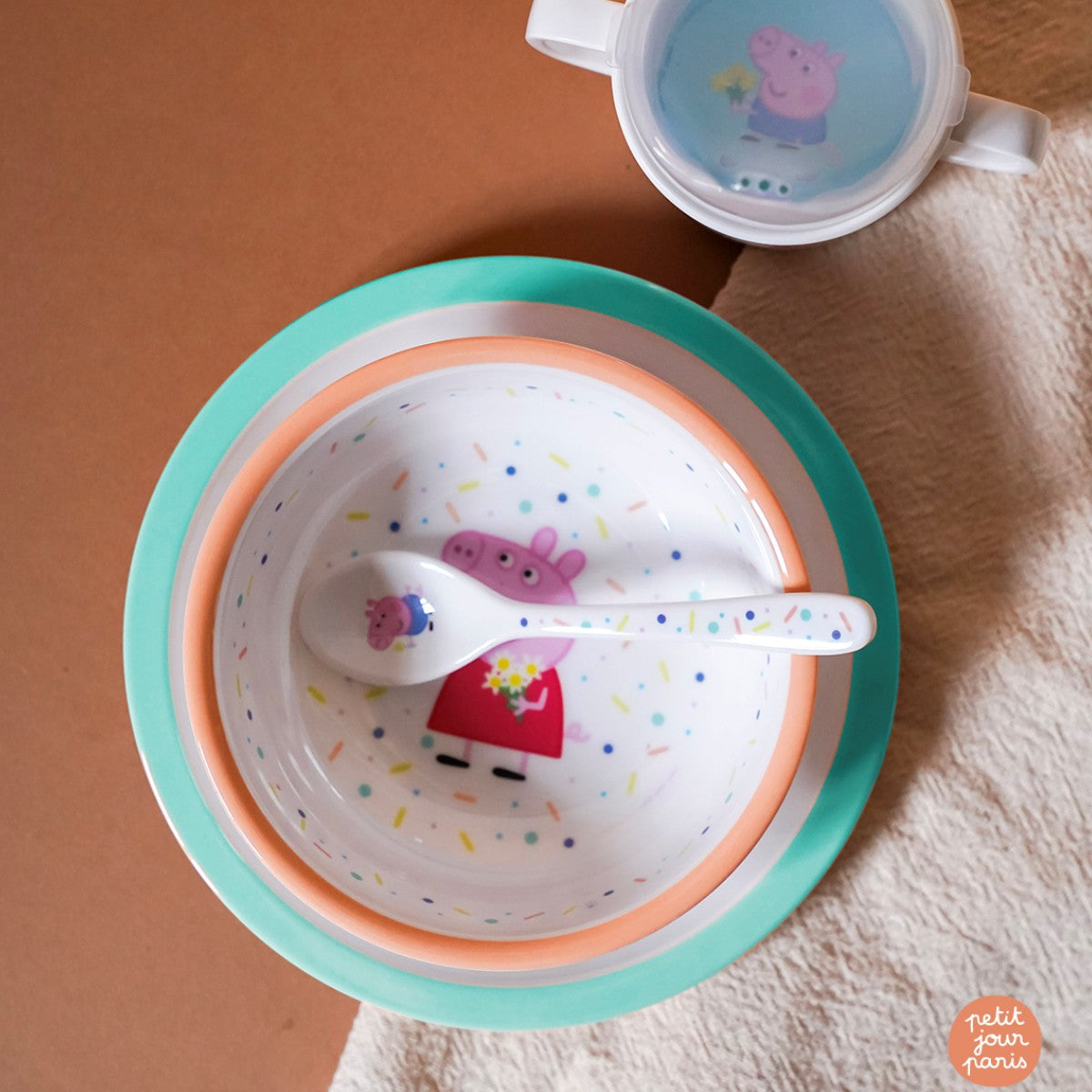 Petit Jour Paris tallerken, Gurli Gris - Blå