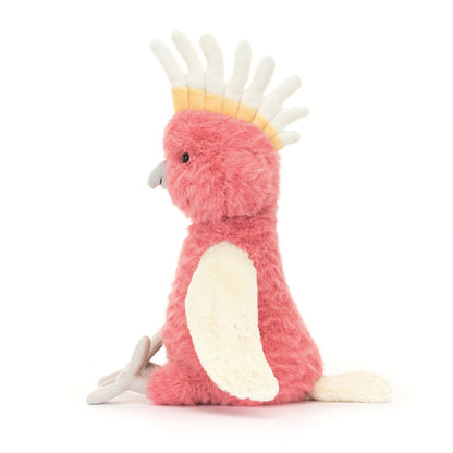 Jellycat kosedyr, Squawkatoo - 25 cm