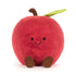 Jellycat bamse, Amuseables Food, Æble - 16 cm
