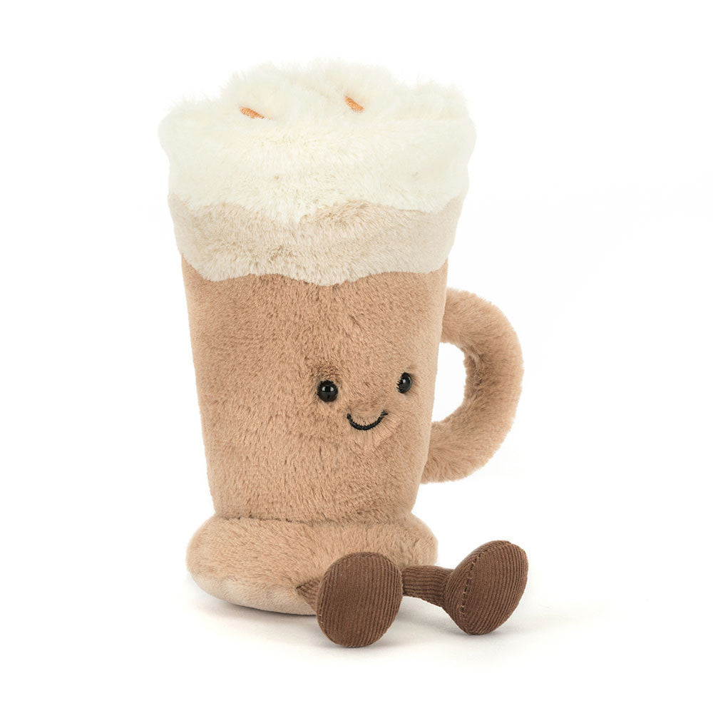 Jellycat bamse, Food drink, Amuseables kaffe-Latte - 18 cm