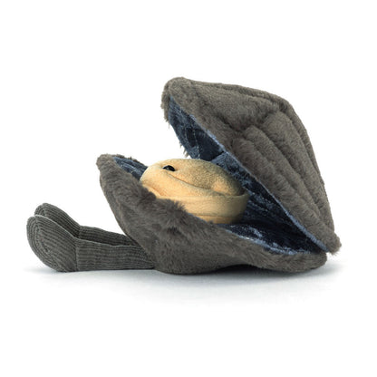 Jellycat kosedyr, Amuseables Food, Musling - 10 cm