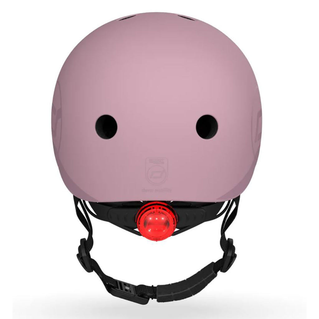 Scoot and Ride sykkelhjelm, Wildberry - Flere størrelser