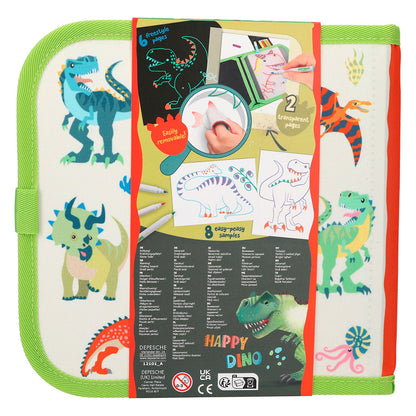 Dino World Mal &amp; visk ut bok