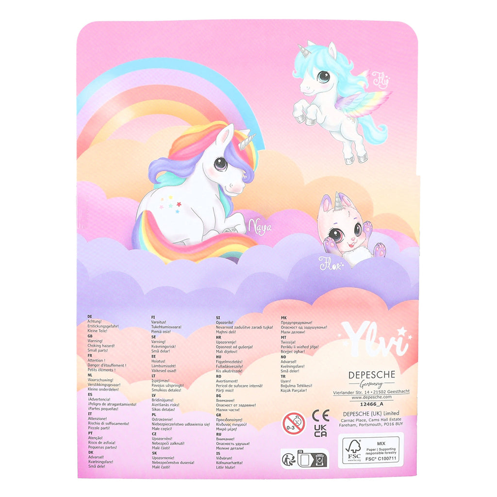 Ylvi mini sticker fun, Liten klistremerkebok