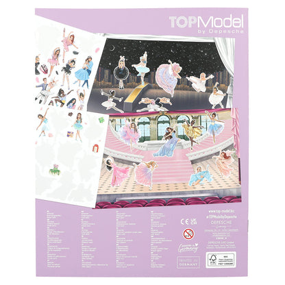 TopModel Klistermerkebok, Ballet