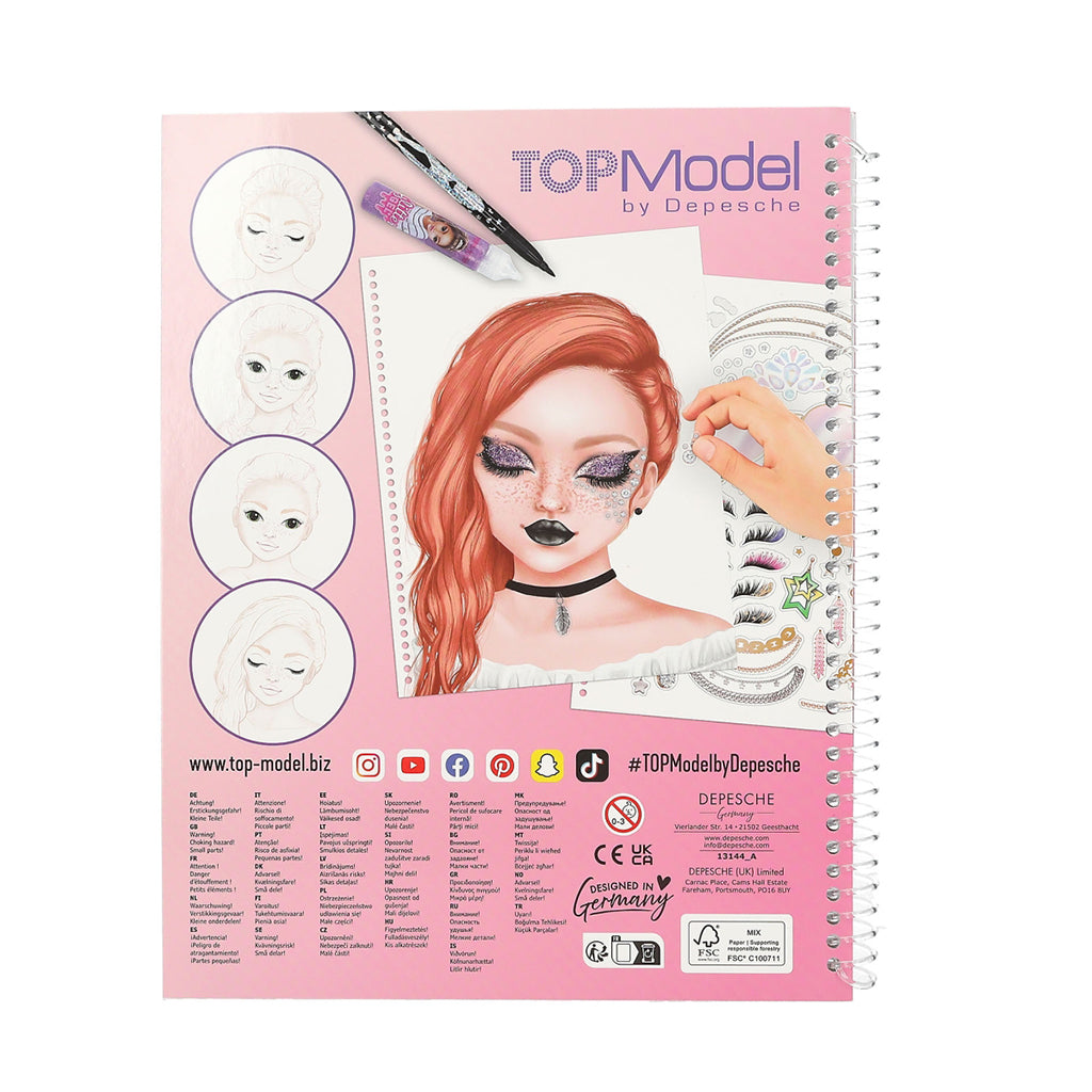 TopModel Make-up Designbok