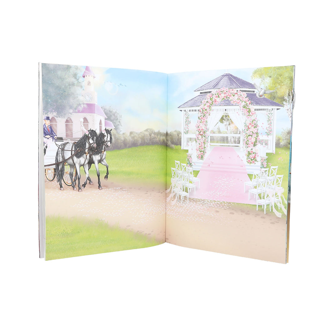 TopModel Glamour Stickerworld, klistremerkebok