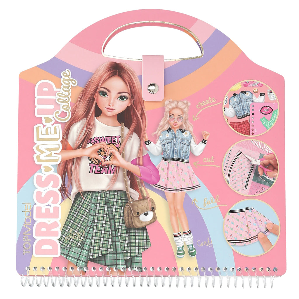 TopModel Dress Me Up collagebok m