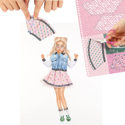 TopModel Dress Me Up collagebok m