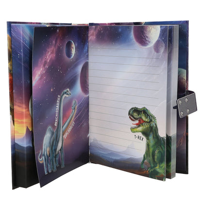Dino World Dagbok med kode og lyd