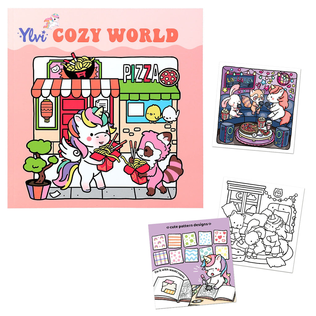 Ylvi Cozy world malebok