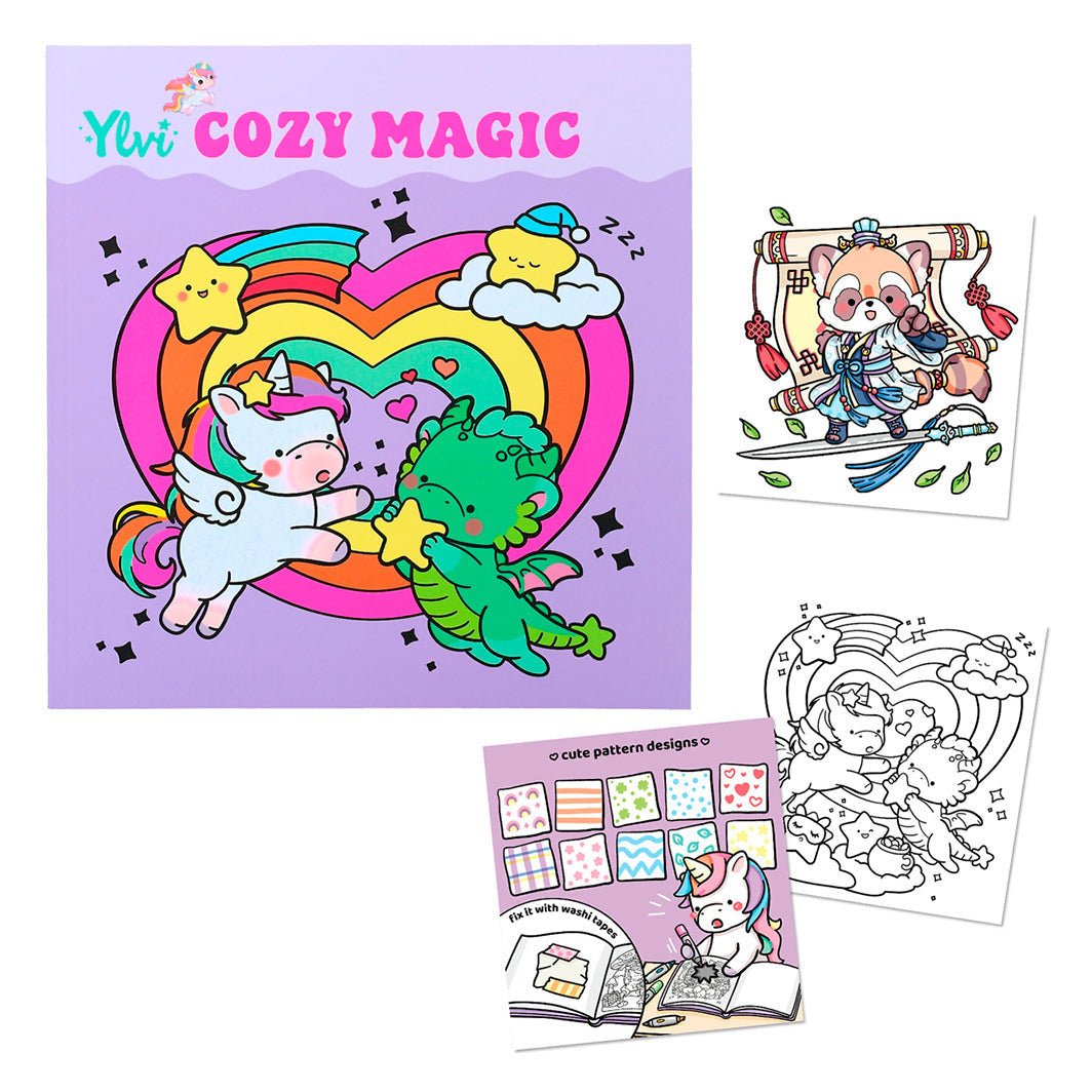 Ylvi Cozy magic fargeleggingsbok