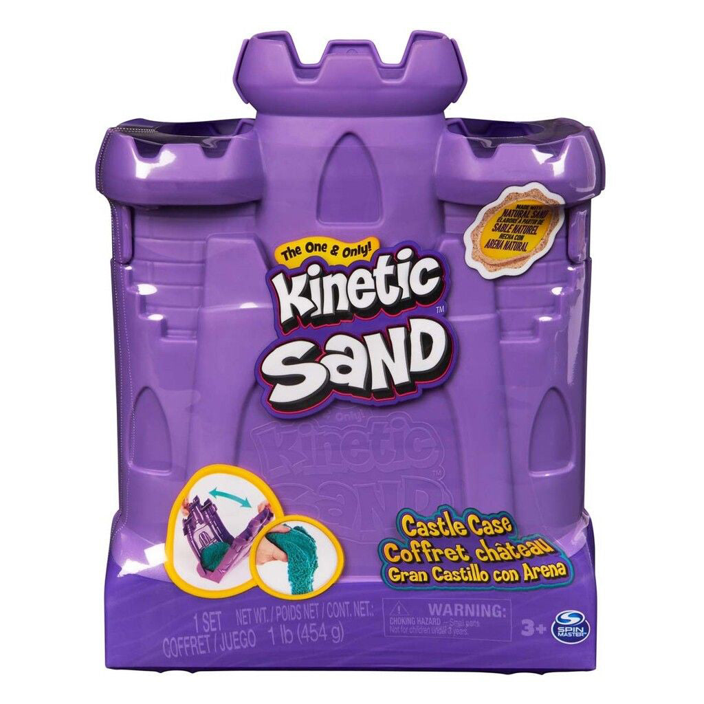 Kinetic Sand, Sandslott sammenleggbar eske - Limegrønn