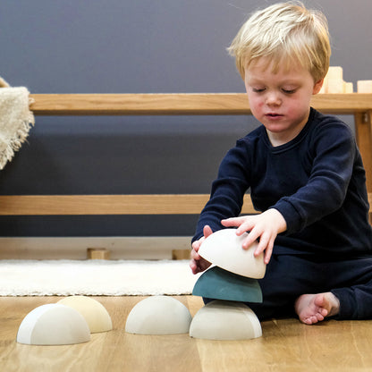 bObles Tumlestein, 6 stk. - Ocean