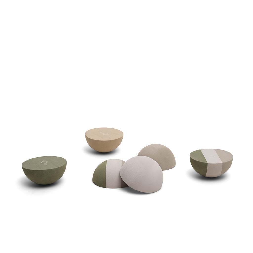 bObles Tumlestein, 6 stk. - Moss