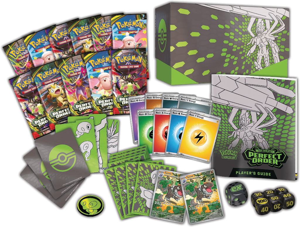 Pokémon TCG Mega Evolution Perfect Order Elite Trainer Box