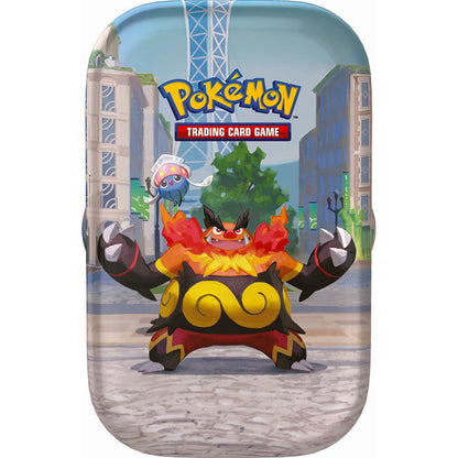 Pokémon Poke Mini Tin June REL, samlereske med boosterpakker – ass.