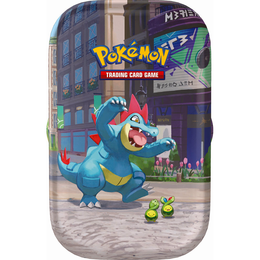 Pokémon Poke Mini Tin June REL, samlereske med boosterpakker – ass.