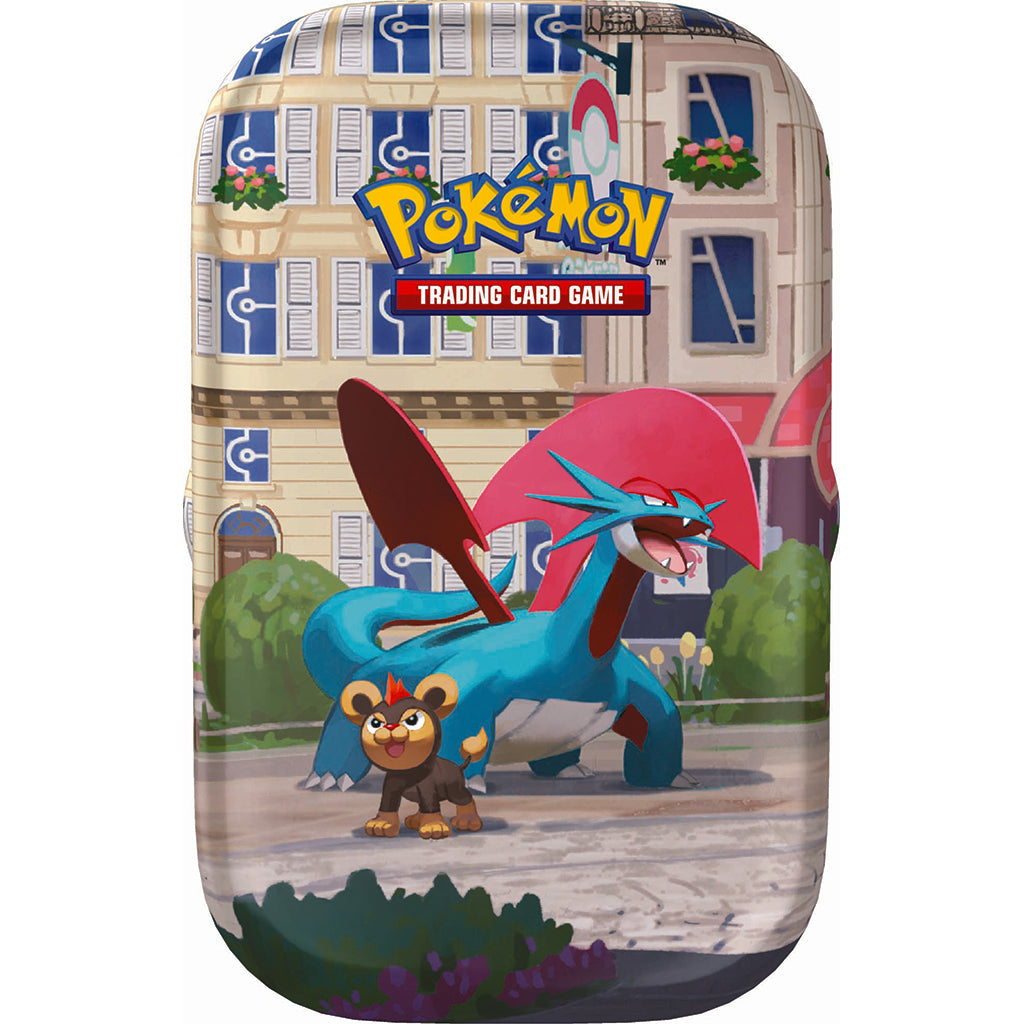 Pokémon Poke Mini Tin June REL, samlereske med boosterpakker – ass.