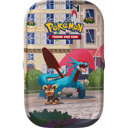 Pokémon Poke Mini Tin June REL, samlereske med boosterpakker – ass.