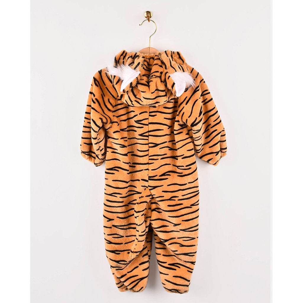 Den gode Fe dyrekostyme, Tiger jumpsuit - 12-18 mnd. og 18 mnd.-2 år