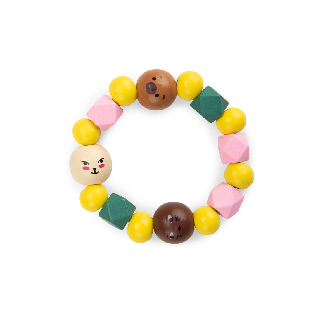 Moulin Roty Smykkesett med treperler i koffert, Les Minouchkas
