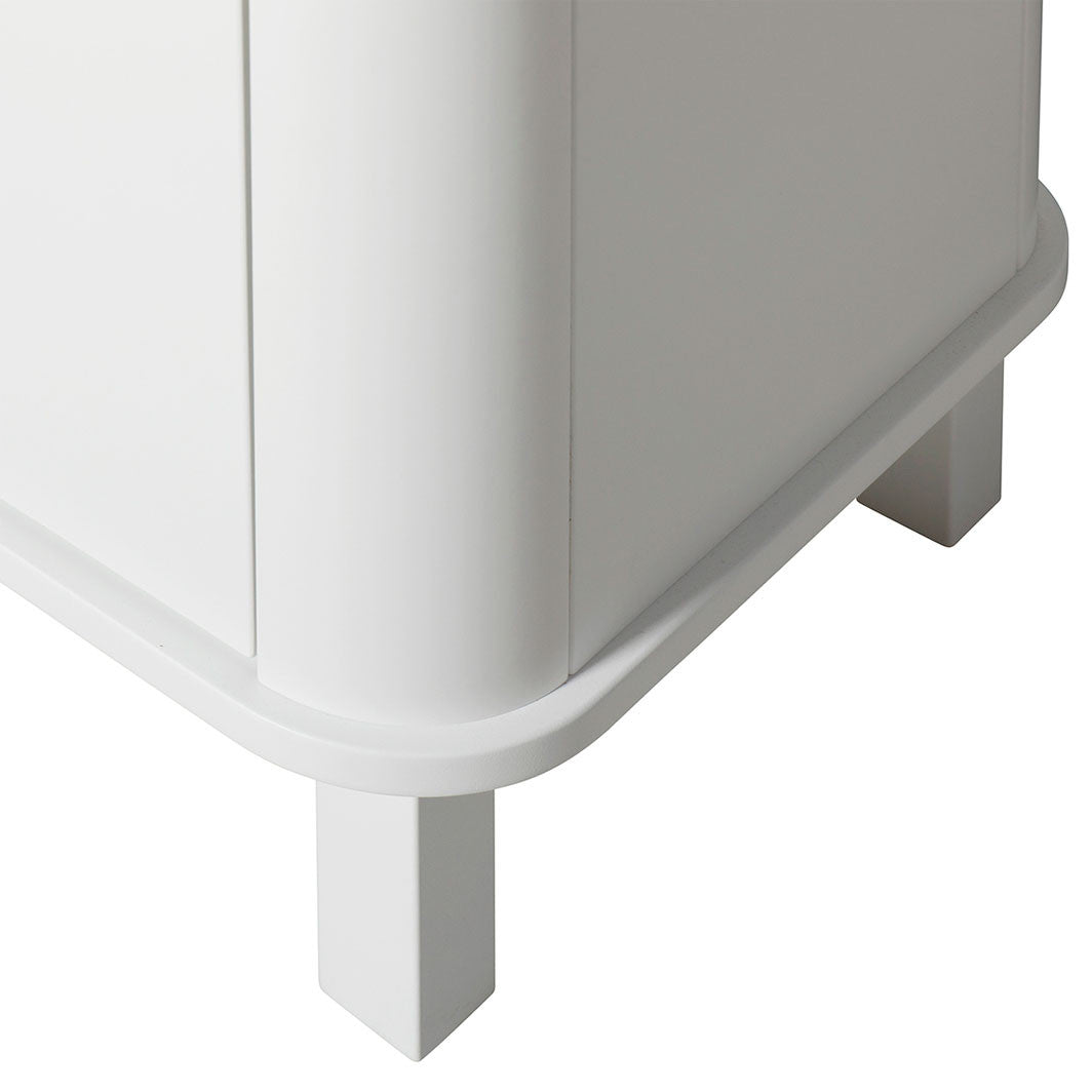 Oliver Furniture Wood multiskap m. tre dører, hvit