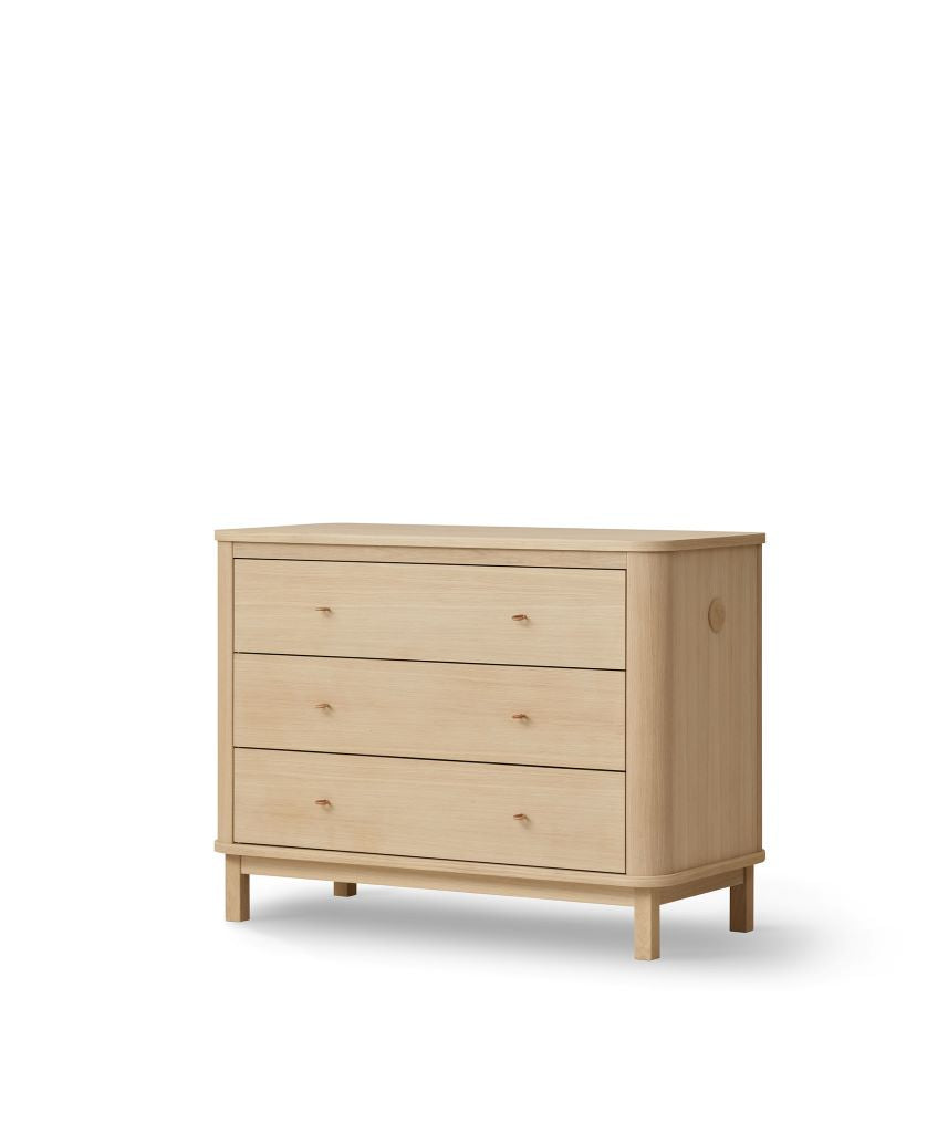 Oliver Furniture Wood kommode, med 3 skuffer - Eik