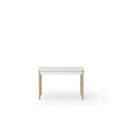Oliver Furniture, Camp toddler legebord – Hvit / Eik