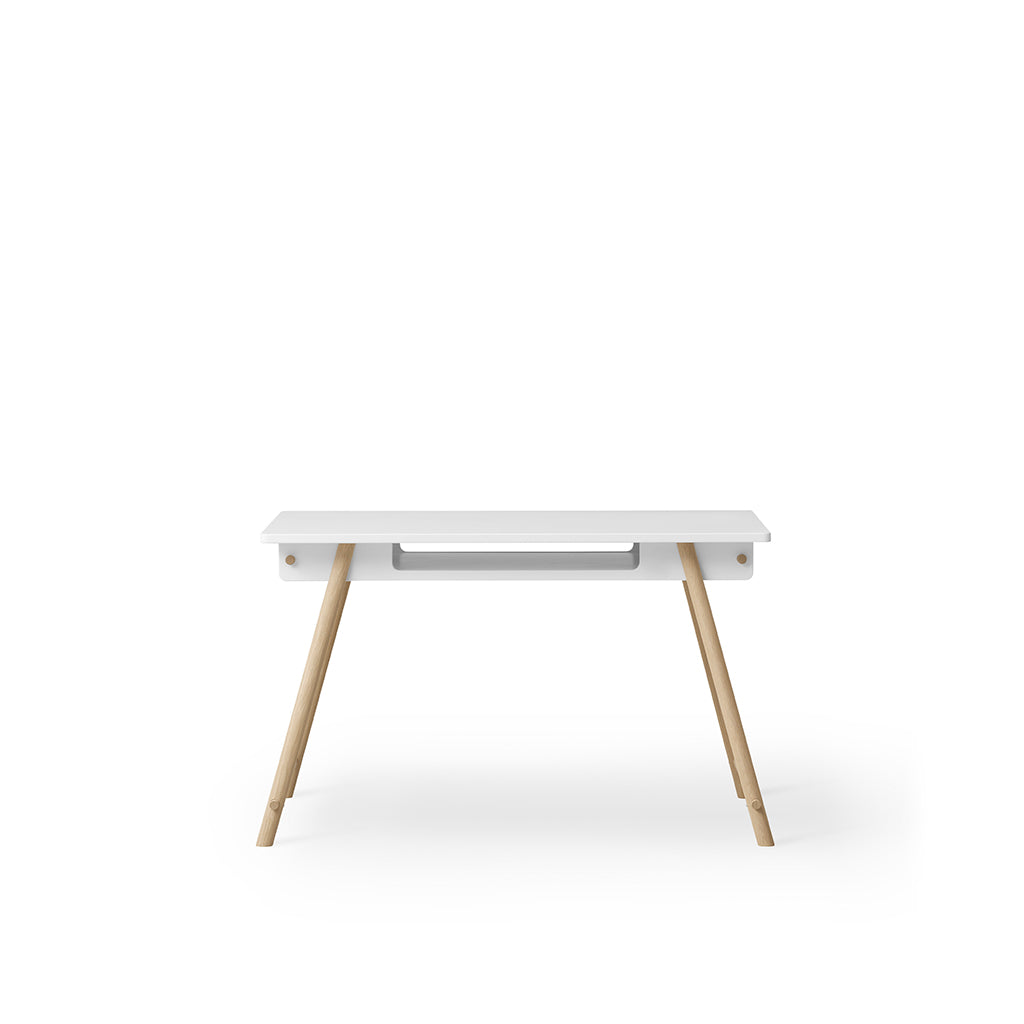Oliver Furniture, Camp juniorskrivebord - Hvit / Eik