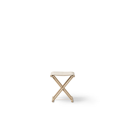 Oliver Furniture Camp junior taburet med x-stel i eg