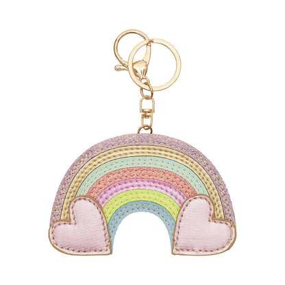 Mimi &amp; Lula - Nøglering - Rainbow My Little Unicorn