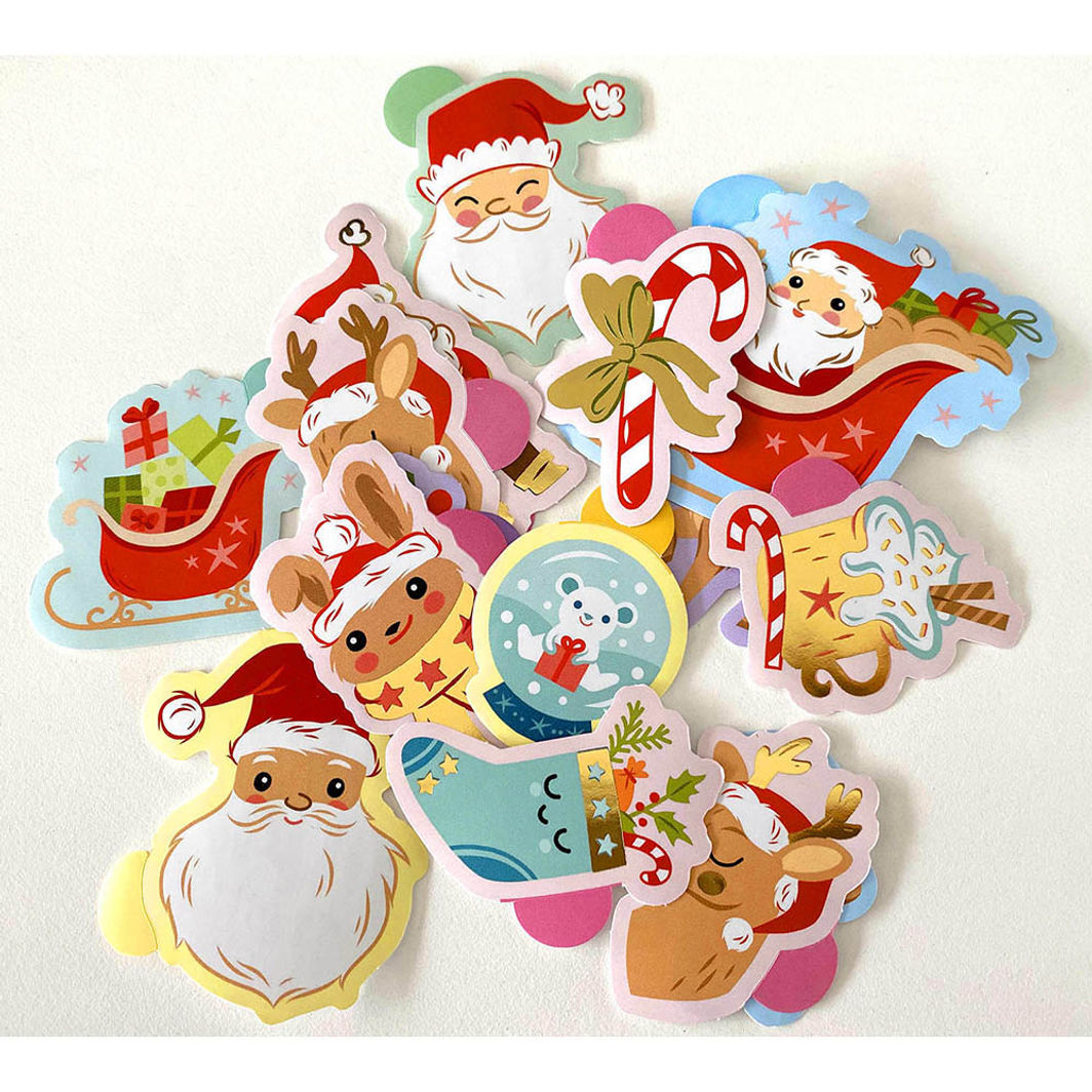 Auzou - Mine første klistremerker - Jul