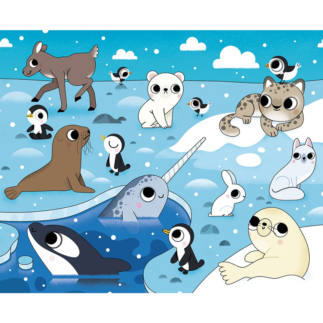 Auzou Malebok, Mal med vann, Dyreunger