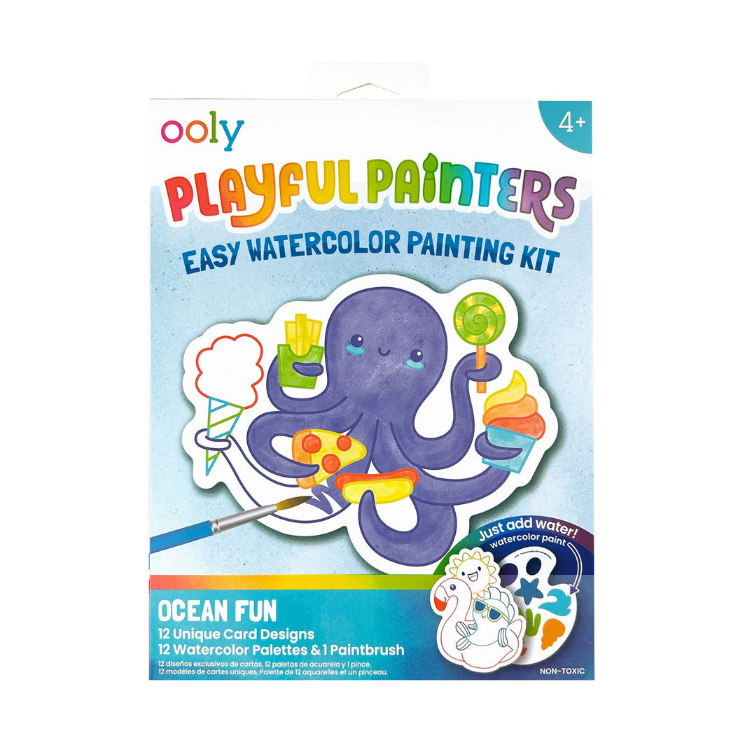 Ooly Vannfargesett, Ocean Pals - Playful Painters
