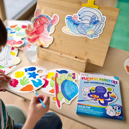 Ooly Vannfargesett, Ocean Pals - Playful Painters
