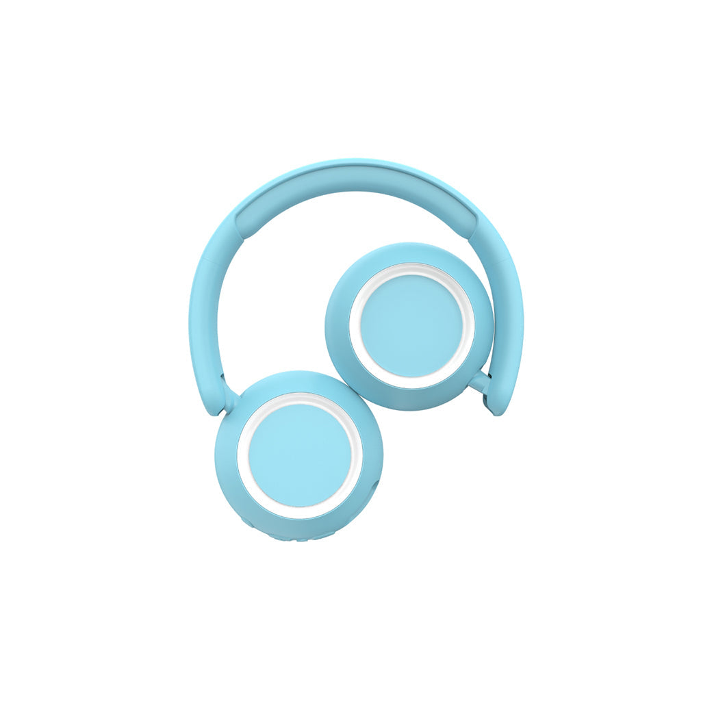 Lalarma trådløse hovedtelefoner med lys, til teenagere og børn - Blue