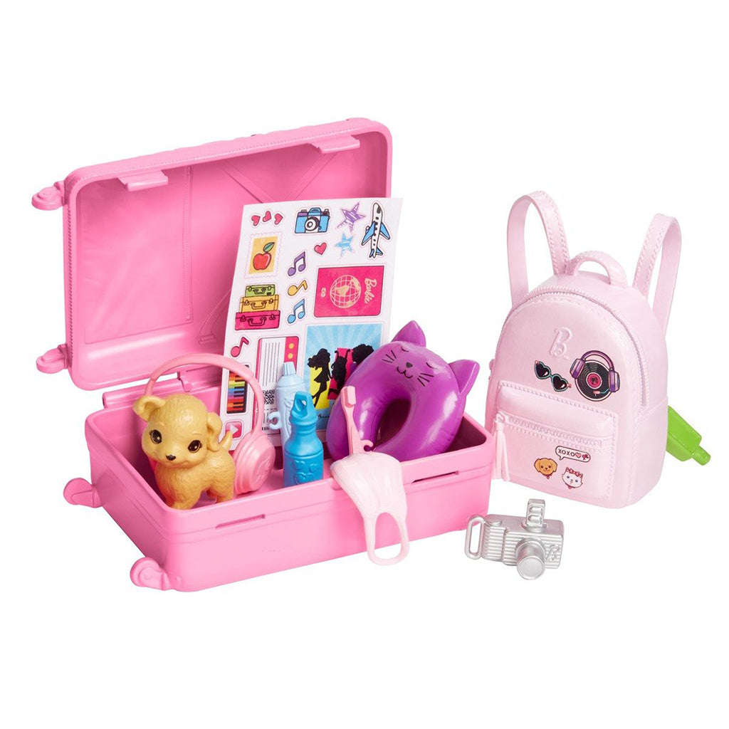 Barbie Reise dukke med tilbehør - Malibu