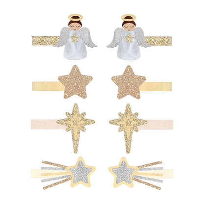 Mimi &amp; Lula - 8 Hårclips - Sparkle Angel