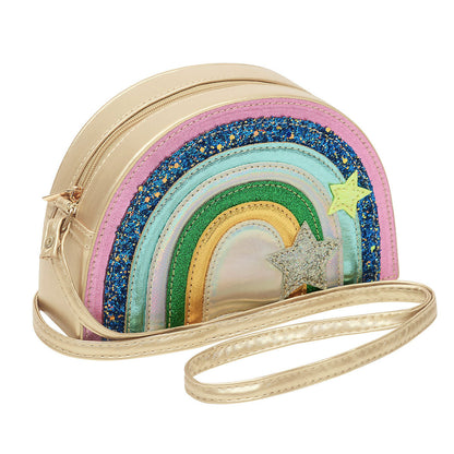Mimi &amp; Lula Skuldertaske - Unicornland Rainbow