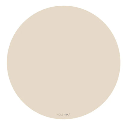 Noui Noui Floor mat, stoleunderlag rundt - Nude
