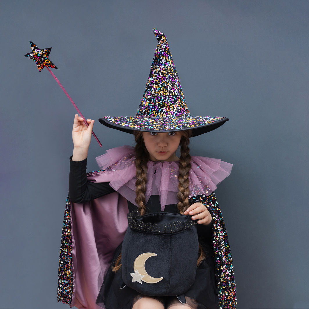 Mimi &amp; Lula Trick or Treat-godteribøtte – Black Cauldron